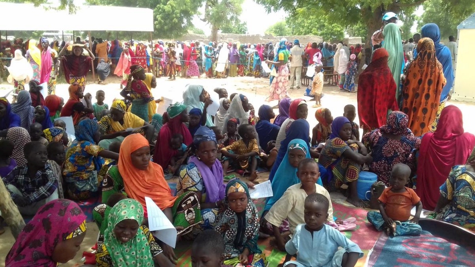 Niger. More than 40,000 people, mainly women and children, have crossed the border into Niger, fleeing  extreme violence in the Nigerian northern states