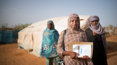 Mauritania.Tinalbarka's dream to become a lawyer