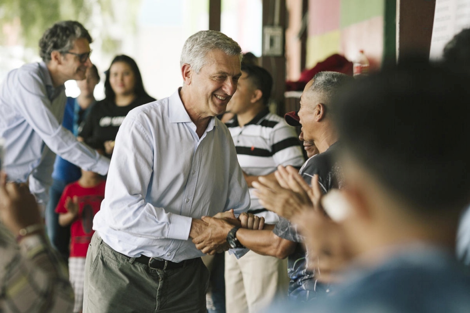 Mexico. UNHCR High Commissioner Filippo Grandi visits Mexico