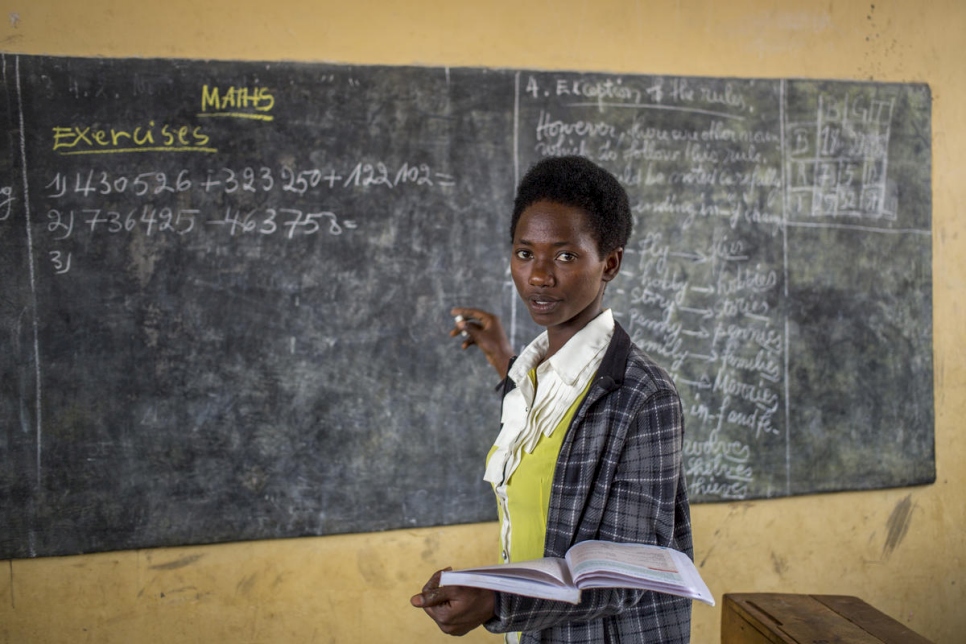 Rwanda. The school striving to give Burundian girls an education