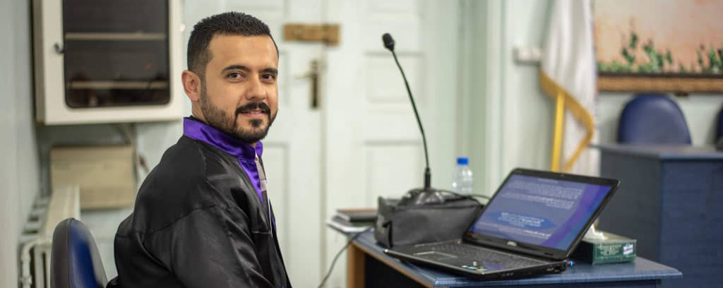 In Syria, Iraqi refugee achieves his higher education dream