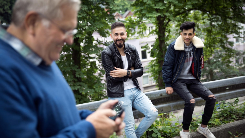 Altena resident Ludger Leweke mentors around 20 young refugees, helping them apply for work and traineeships.