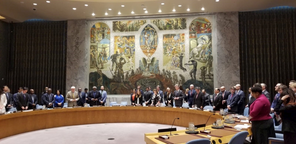 Le Conseil de sécurité des Nations Unies observe une minute de silence à la suite de la tragédie à Christchurch. 