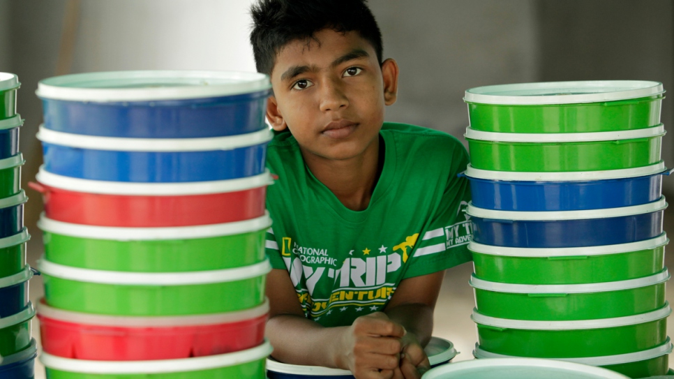 Yasin and his family left Myanmar from their hometown of Sittwe in the western state of Rakhine, where intercommunal violence in 2012 displaced over 140,000 people. 