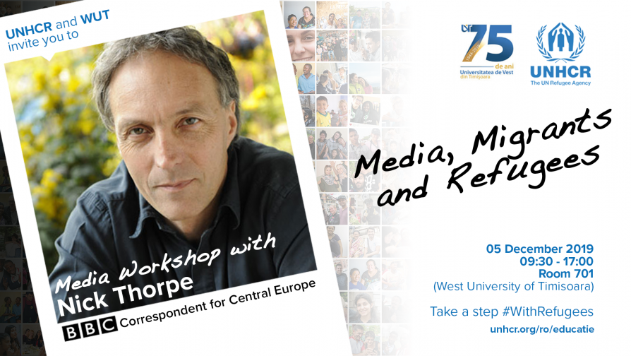 “Media, Migrants and Refugees” – Media Workshop with Nick Thorpe (BBC Correspondent for Central Europe)