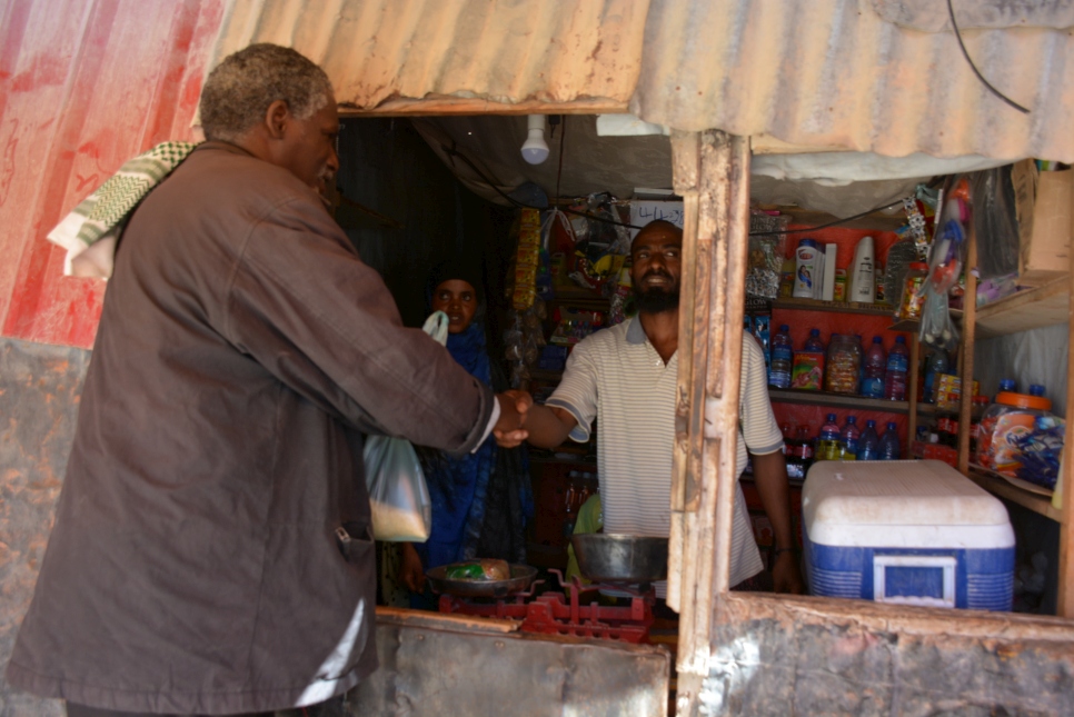 Somalia. Livelihoods training empowers Ethiopian businessman.