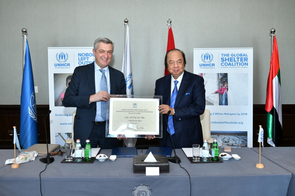 UNHCR, the UN Refugee Agency, today appointed prominent Indonesian businessman and philanthropist, Dato Sri Tahir, as its third Eminent Advocate in recognition of his valuable and selfless work on behalf of millions of refugees...At a special ceremony in Abu Dhabi, Tahir said he was delighted and honoured to be named as UNHCR's first Eminent Advocate from Asia.