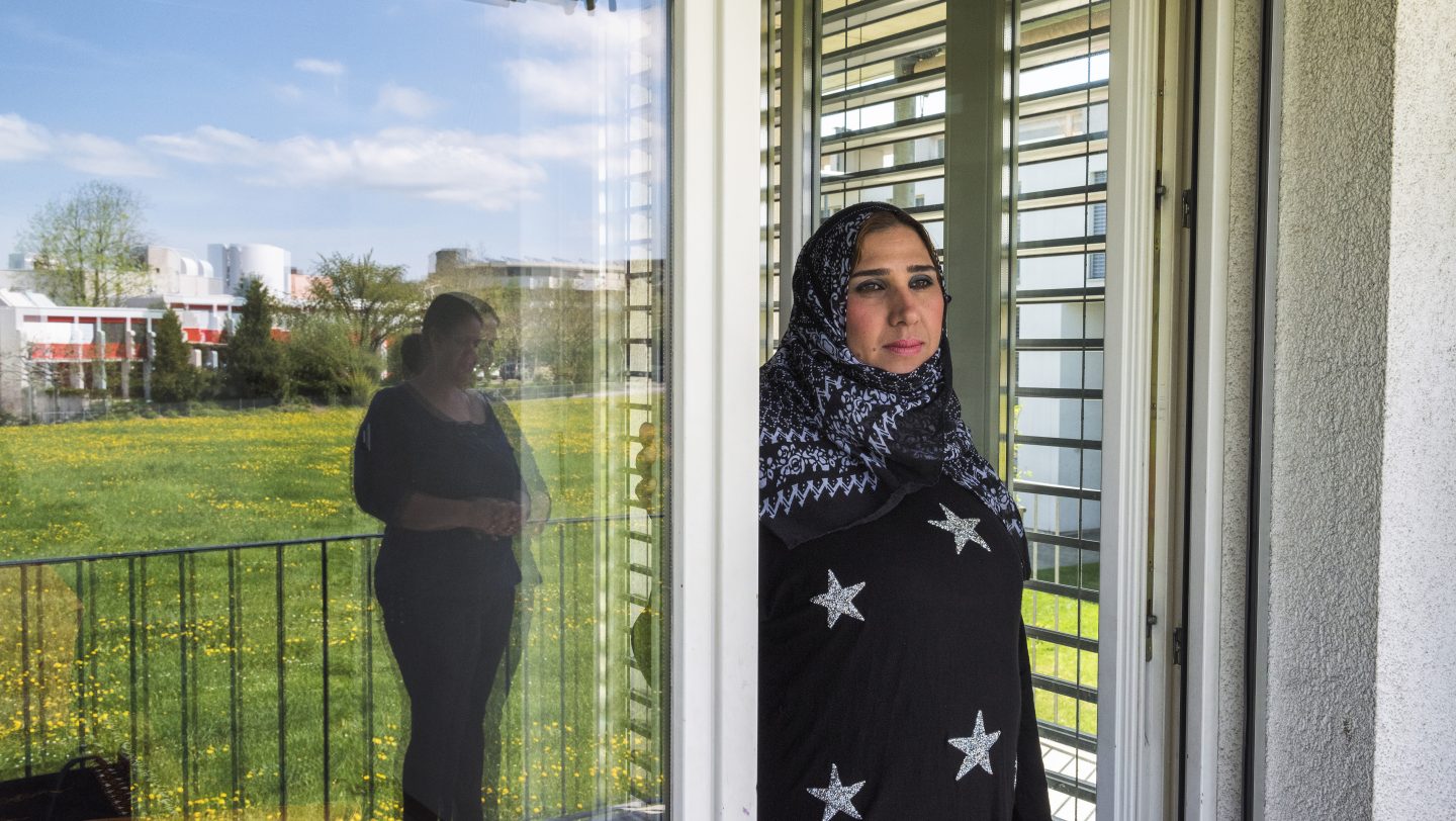 Switzerland. Syrian family reunited thanks to a specific decision of the Swiss government on family reunification for Syrian nationals