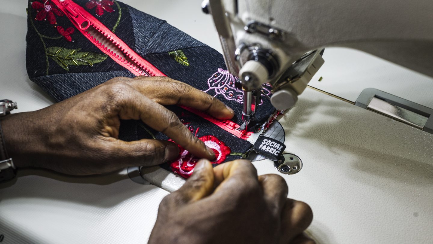 Switzerland. Social Fabric, empowering refugees through textile design and production