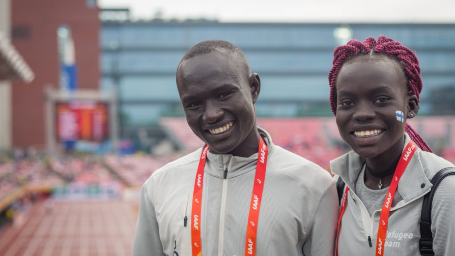 Refugee athletes shine at world championships in Finland