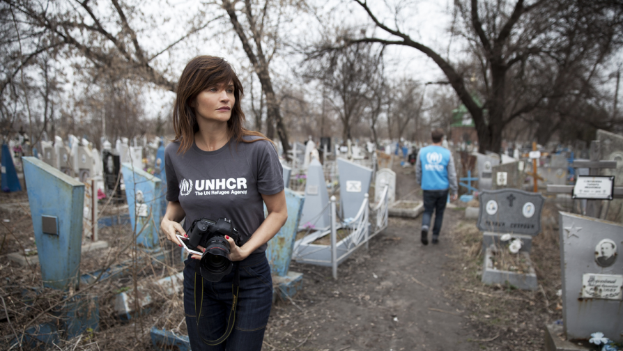 Helena Christensen appointed Goodwill Ambassador for UNHCR