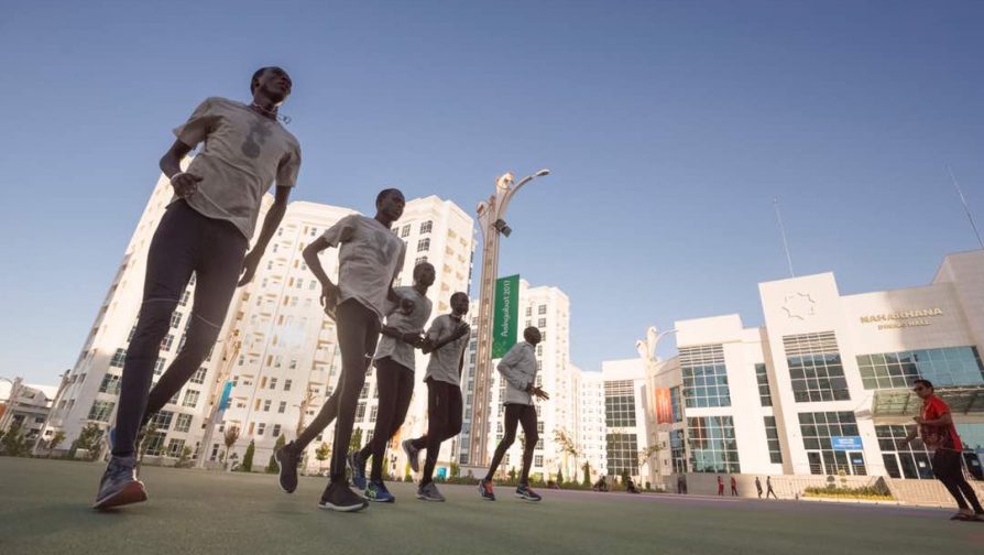 Refugee athletes prepare to compete at Asian Games in Turkmenistan, as Opening Ceremony takes place