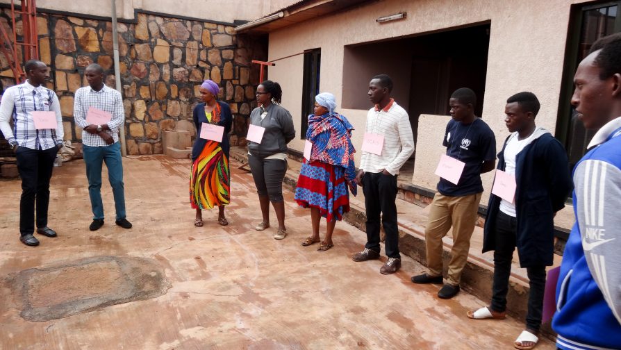 Improving Community-based Protection: UNHCR strengthens leadership skills among urban refugee communities through trust building exercises between staff and refugees