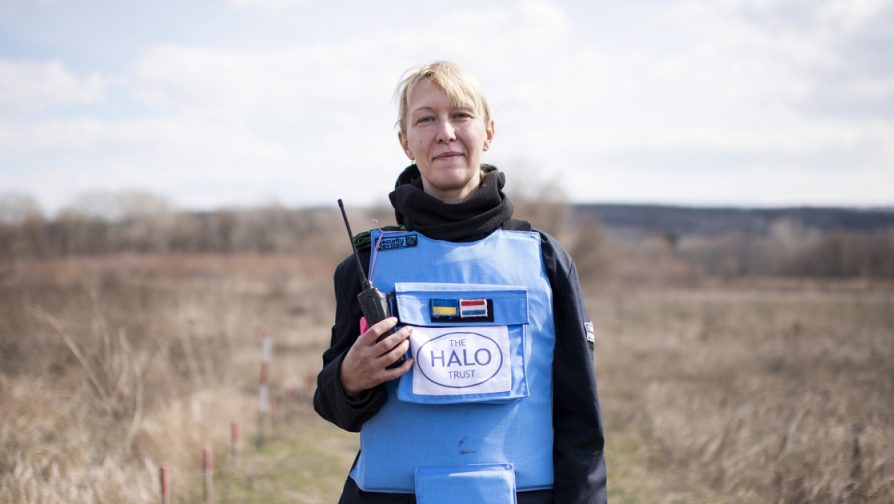 Clearing landmines in Ukraine, one careful step at a time