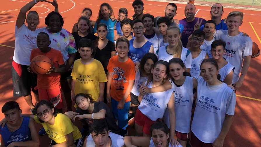 PeacePlayers Welcome Refugee Children to their Summer Camp Programme