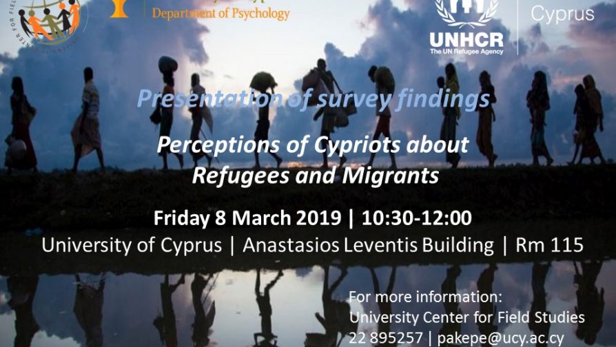 Presentation of Findings: Perceptions of Cypriots regarding Refugees and Migrants