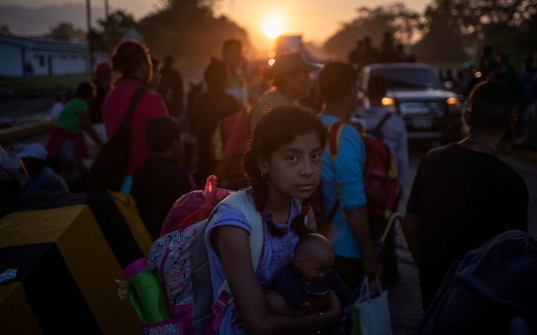 Thousands are fleeing mass gang violence in the North of Central America