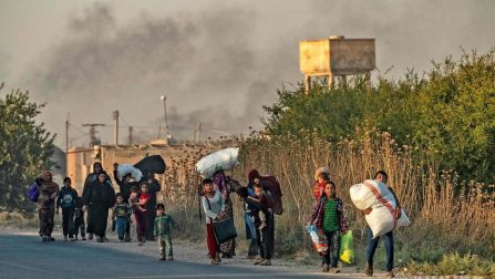 Honderdduizenden mensen in gevaar in Noord-Syrië