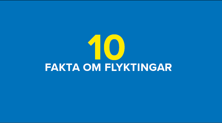 10 Fakta om flyktingar