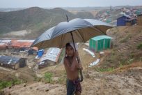 Heavy monsoon rains drench Rohingya sites in Bangladesh