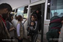 Refugee describes her journey fleeing north-east Syria for safety