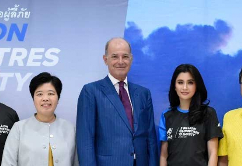 UNHCR invites Thai public to step in solidarity with refugees in “2 Billion Kilometres to Safety” Campaign