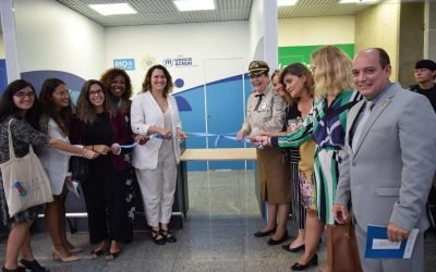 Novas instalações do Posto de Atendimento ao Migrante são inauguradas no Aeroporto Internacional Tom Jobim, com apoio do ACNUR