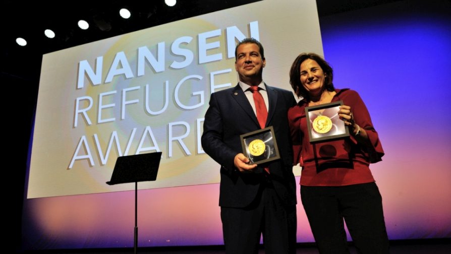 Έλληνες ήρωες τιμήθηκαν στην τελετή απονομής του Βραβείου Προσφύγων Νάνσεν 2016
