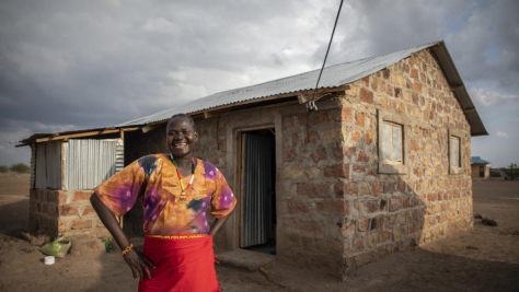 Kenya. Cash for Shelter project highlights shift from traditional camp planning