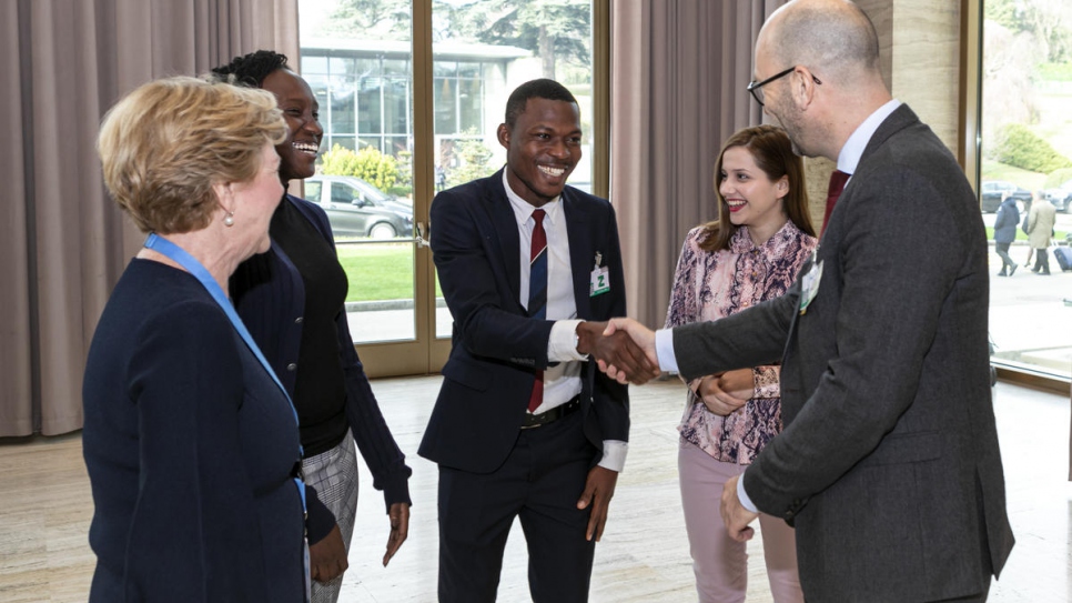 Switzerland. Germany and Denmark announce a joint contribution to the Albert Einstein German Academic Refugee Initiative (DAFI)