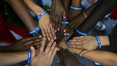 Germany. Refugee student delegation visits Free University of Berlin on World Refugee Day 2019