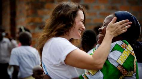 DRC. Opening of Sister Angelique's bakery.