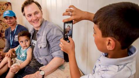 David Morrissey in Jordan