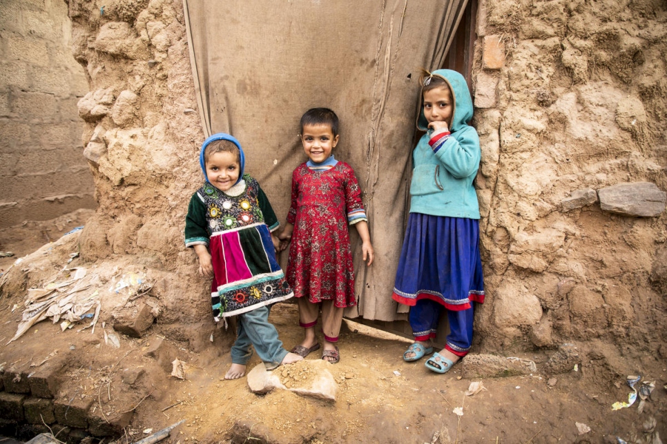 Pakistan. Afghan Refugees in Sector I-12 settlement