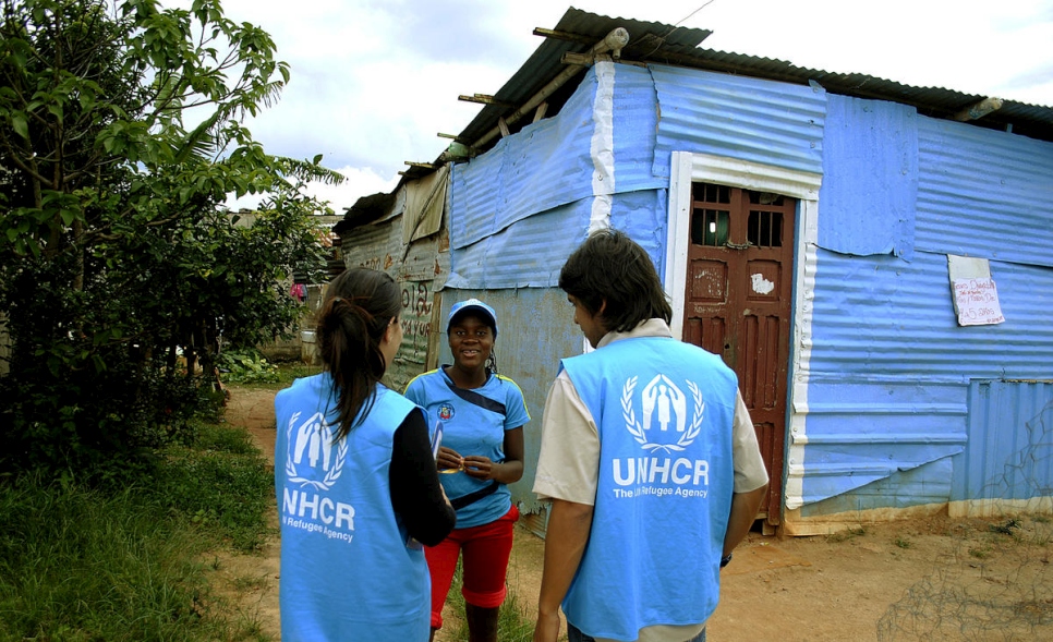 Clara lives in a remote village in Táchira where UNHCR implements sport projects for local integration with the support of local leaders like Clara.