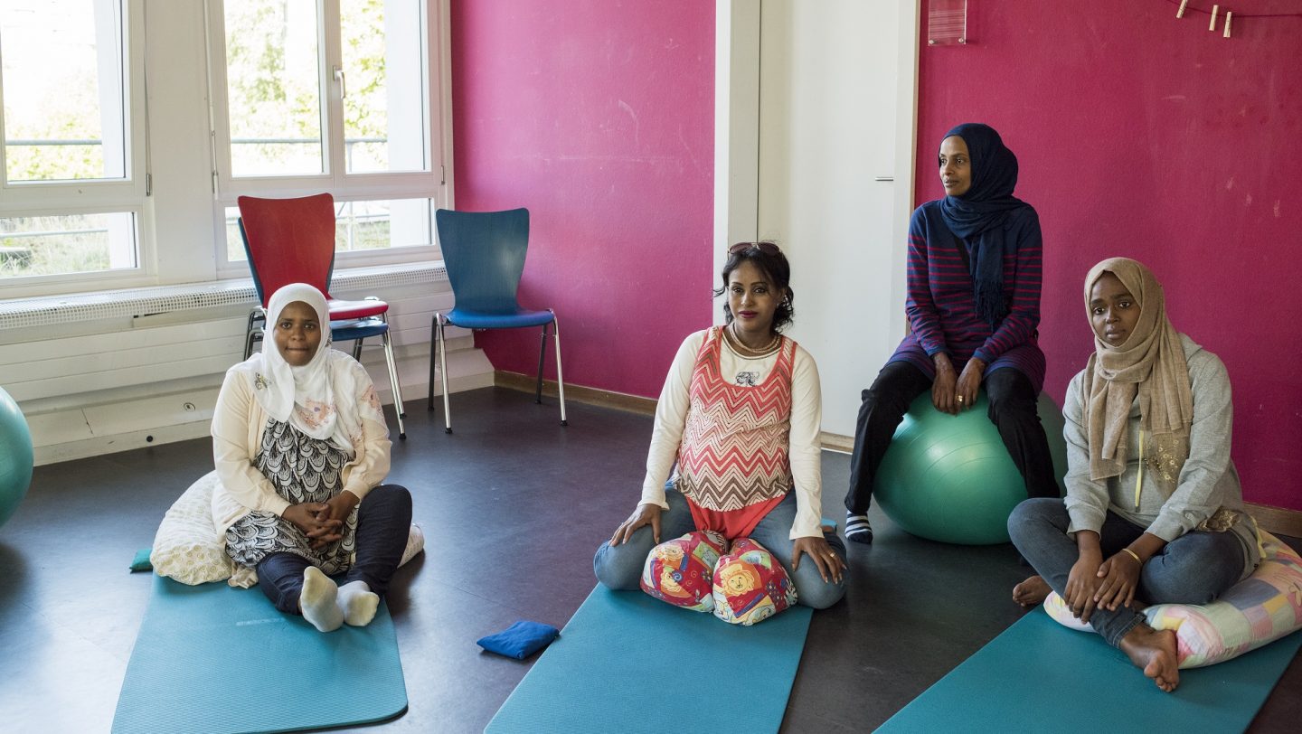 Switzerland. Pre-natal classes for refugee and migrant women, protecting their and their babies health