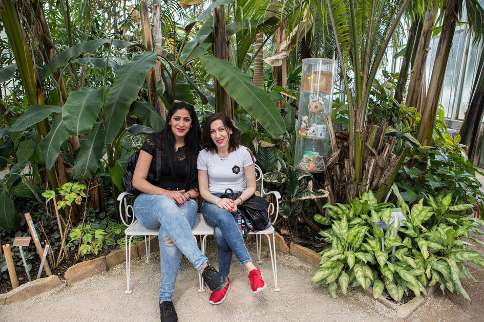 Switzerland. Iraqi refugee women resettled to Geneva.