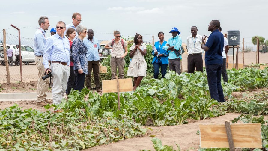 German Ambassador to Kenya Her Excellency Jutta Frasch Visits Kakuma