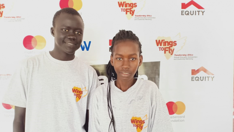 Education scholarships give ‘wings’ to two refugees dreaming of becoming doctors