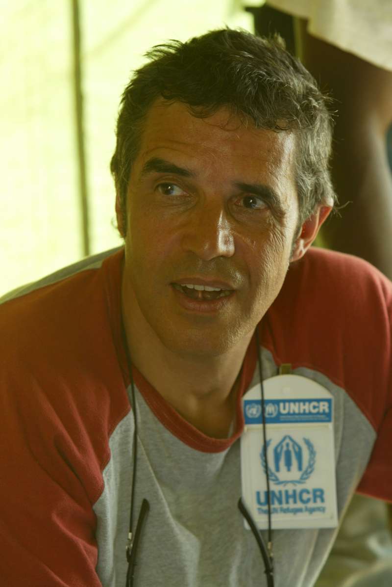 UNHCR Goodwill Ambassador Julien Clerc