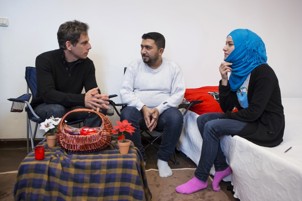 Ben meets Syrian refugees Nahed and Hassan. After a long journey across Europe, their family have found sanctuary in Germany. They are learning German, determined to learn the skills they need to integrate and find work locally. 