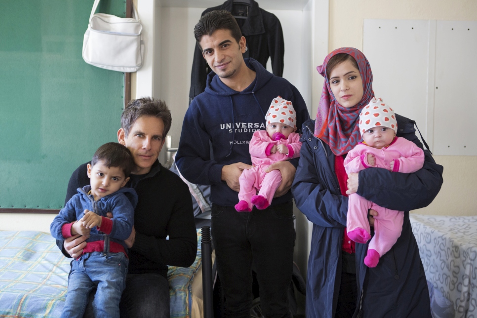 Dalal, another young mother at the centre, described to Ben how she had made the perilous journey from Iraq to Europe just one month after giving birth to twin girls, Zahara and Zeina. Their home city of Mosul became too dangerous when it fell to ISIS and they felt they had no option but to leave for the sake of their children.