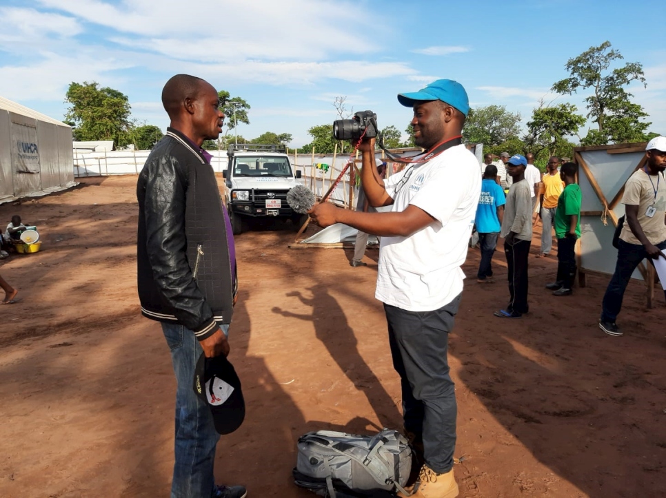 Omotola Akindipe, serving as a UN Volunteer Associate Reporting Officer for the UN Refugee Agency (UNHCR) in Angola, takes time to speak with us about his volunteer assignment. 