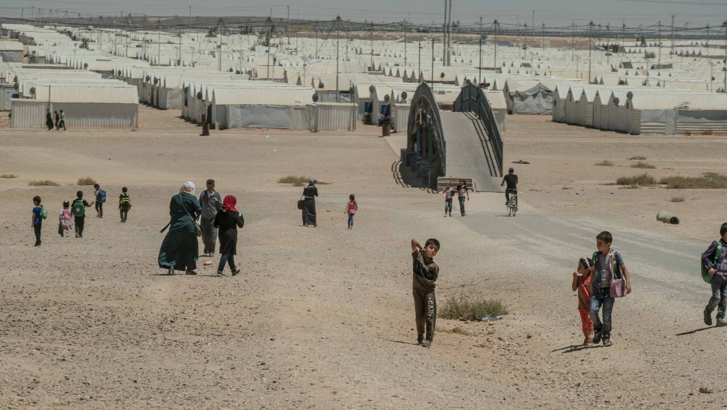 REFUGEES - JORDAN - CAMP