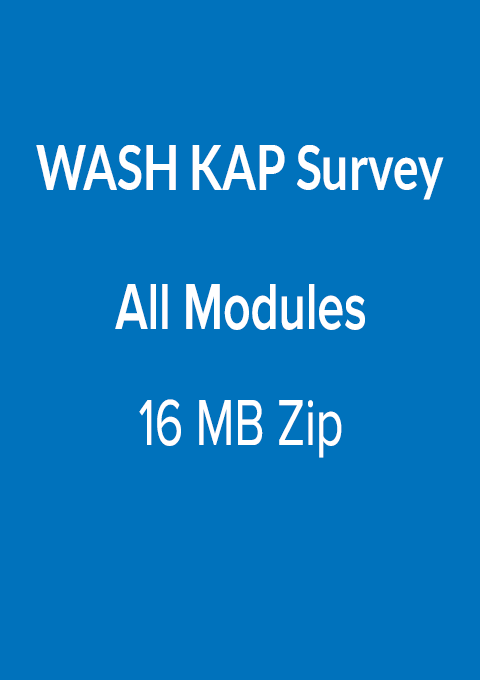 WASH KAP Survey All Modules