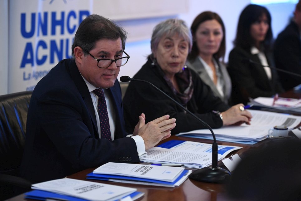 El Representante Regional de ACNUR, Juan Carlos Murillo, invitó a que desde el Congreso de la Nación Argentina se establezca una instancia parlamentaria de seguimiento del Pacto Mundial sobre Refugiados.