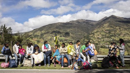 Colombia. Venezolanen blijven gevaarlijke reizen maken op zoek naar veiligheid. © UNHCR/Hélène Caux