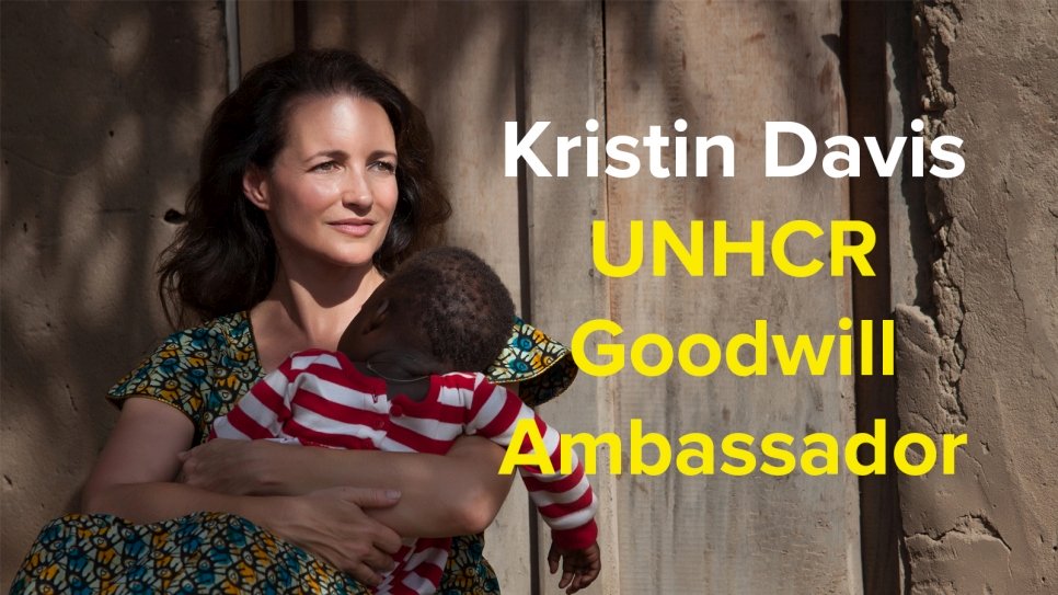 Kristin Davis appointed as UNHCR Goodwill Ambassador
