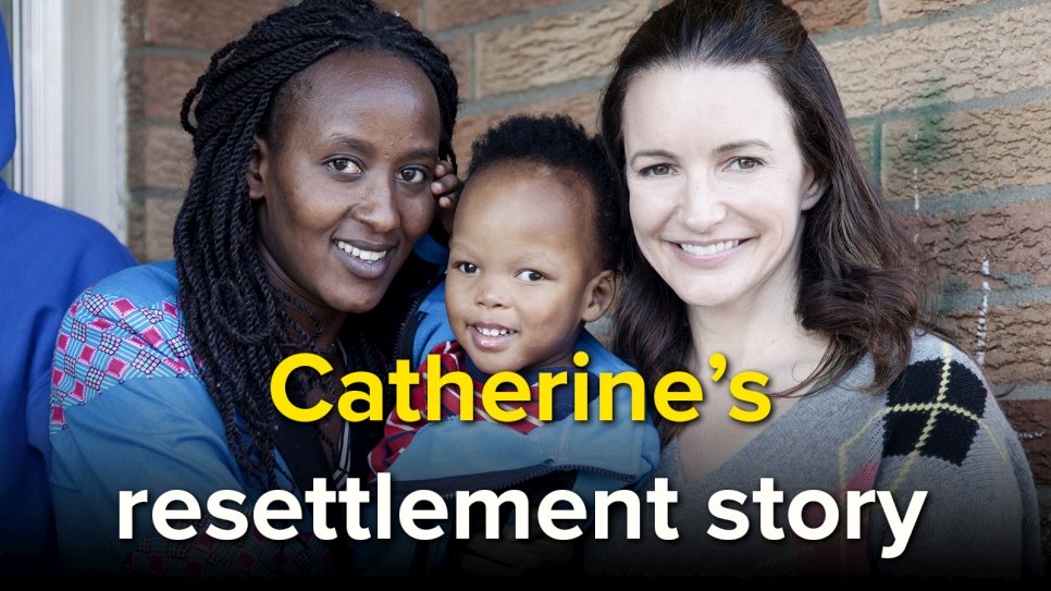 Kristin Davis resettlement video thumbnail