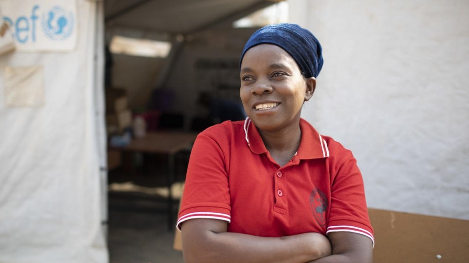 Judith Mwansa, 50, is a Zambian nurse who works at the clinic in Mantapala Settlement. "We've seen and treated thousands of people," she says.